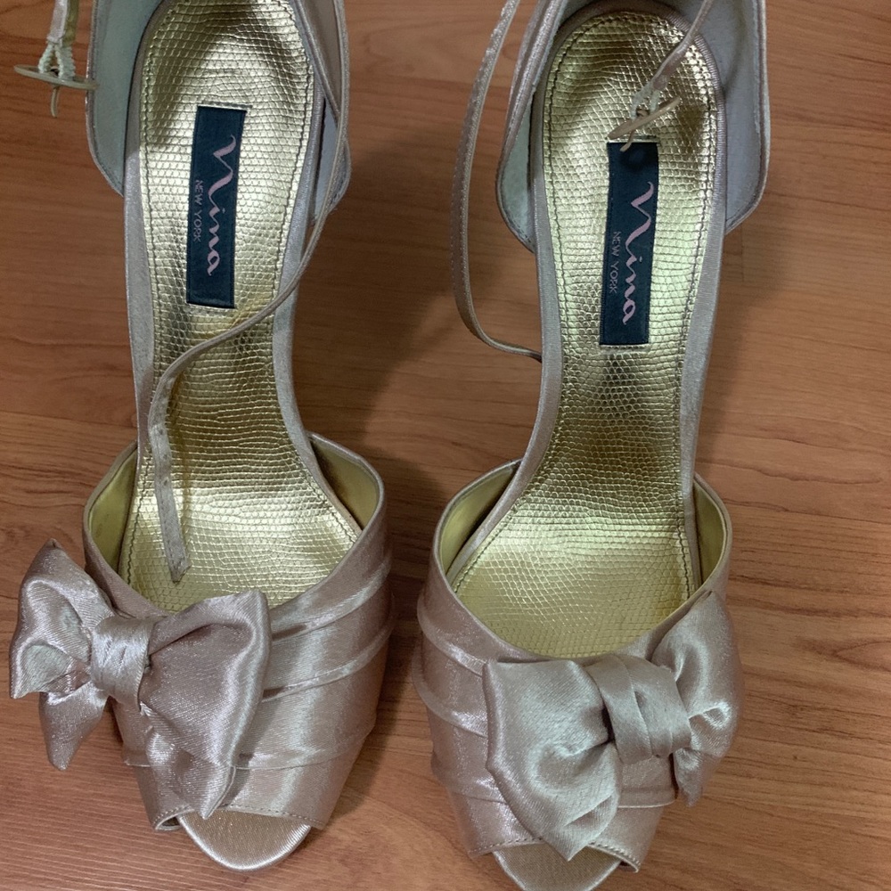 Gold Royal Nina Heels